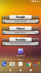 Quick Search Widget screenshot