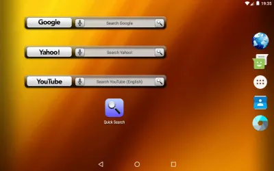 Quick Search Widget screenshot