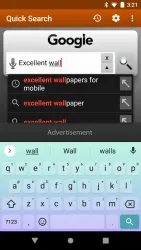 Quick Search Widget screenshot