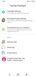 Tap Tap Flashlight screenshot