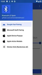 Bluetooth LE Spam screenshot