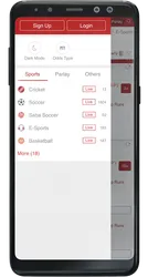 Dafabet screenshot