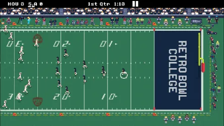 Retro Bowl College screenshot