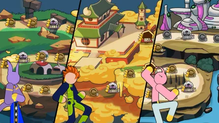 Stickman Dragon Fight screenshot