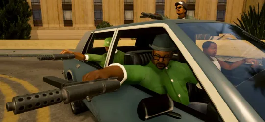 GTA San Andreas NETFLIX screenshot