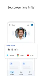 Google Family Link screenshot