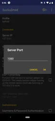SocksDroid screenshot