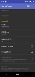 SocksDroid screenshot