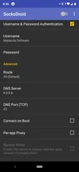 SocksDroid screenshot