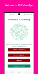 AG2 WhatsApp screenshot