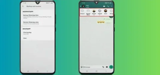 AG3 WhatsApp screenshot