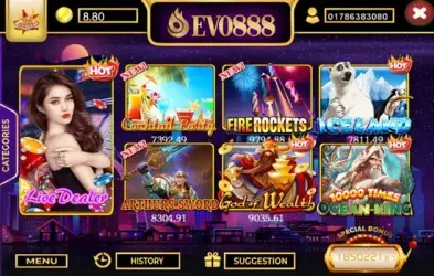 Evo888 screenshot