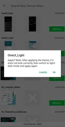 WhatsApp Blue screenshot