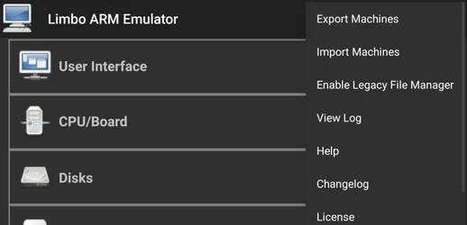 Limbo Emulator screenshot