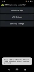 MTK Engineering Mode screenshot