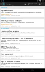 Xposed Installer screenshot