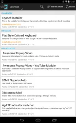 Xposed Installer screenshot