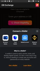 EBI Exchange screenshot