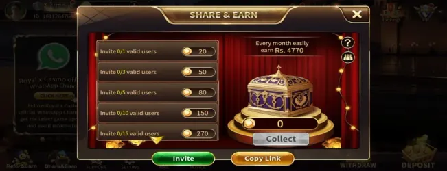 Royal X Casino screenshot