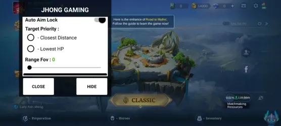 Jhong Gaming screenshot