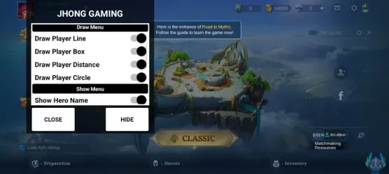 Jhong Gaming screenshot