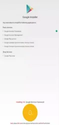 Google Installer screenshot Google Installer screenshot