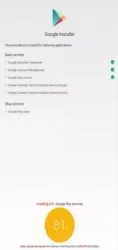 Google Installer screenshot Google Installer screenshot